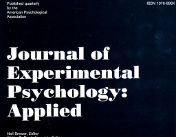 Journal of Experimental Psychology: Applied, 26(3), 432-452
